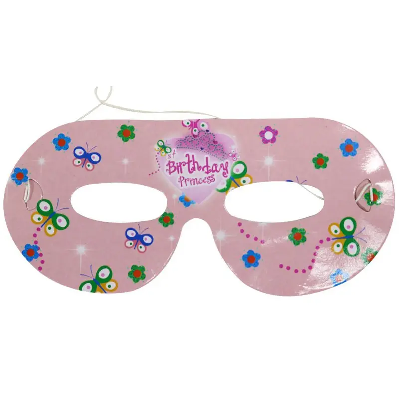 Birthday Princess Masks (10 Pcs) / AB-88