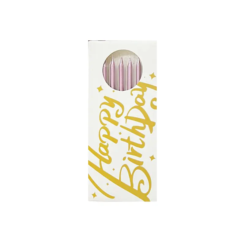 Birthday Candles 6 Pcs / 22FK137Pink