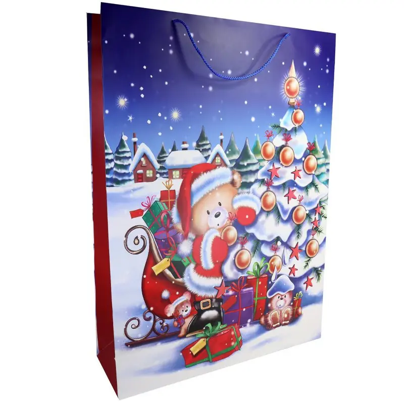Christmas Gift Bag 51 x 72 x 18 cmBlue