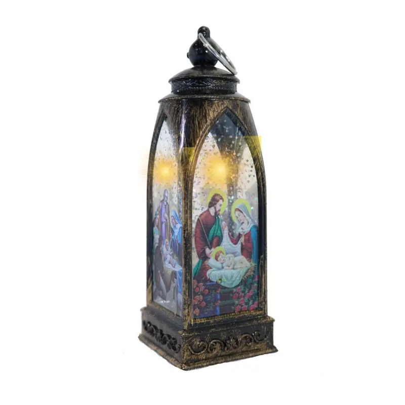 Christmas Lantern Led Filled Water / Q-704