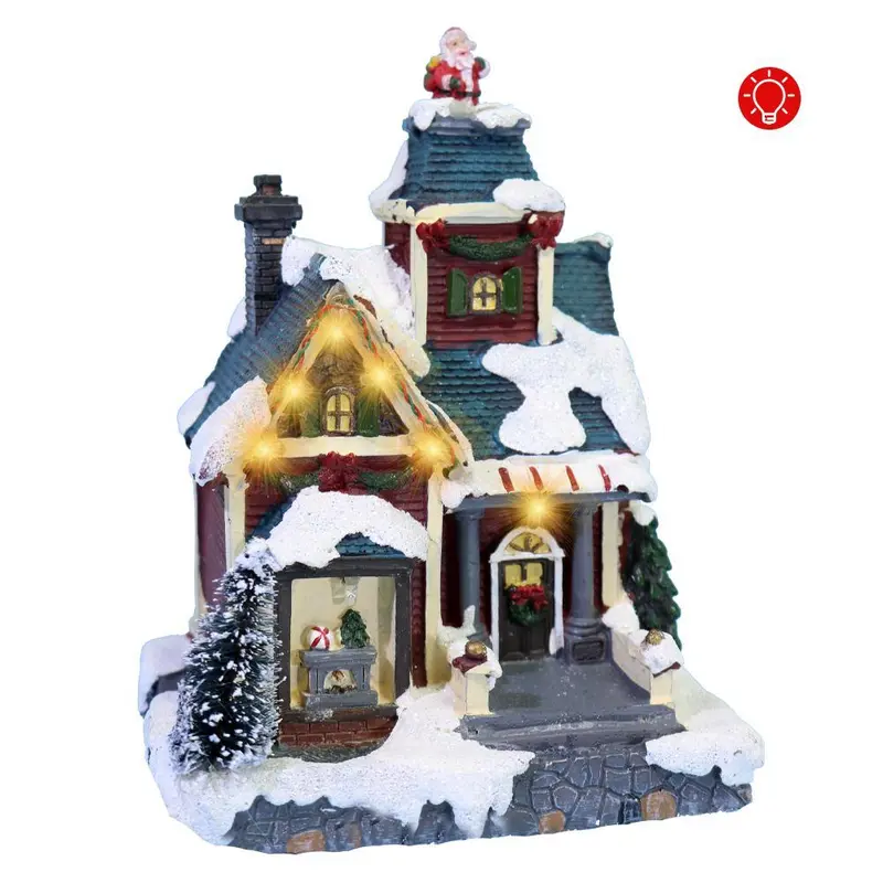 Christmas Light Up House / Q-1116