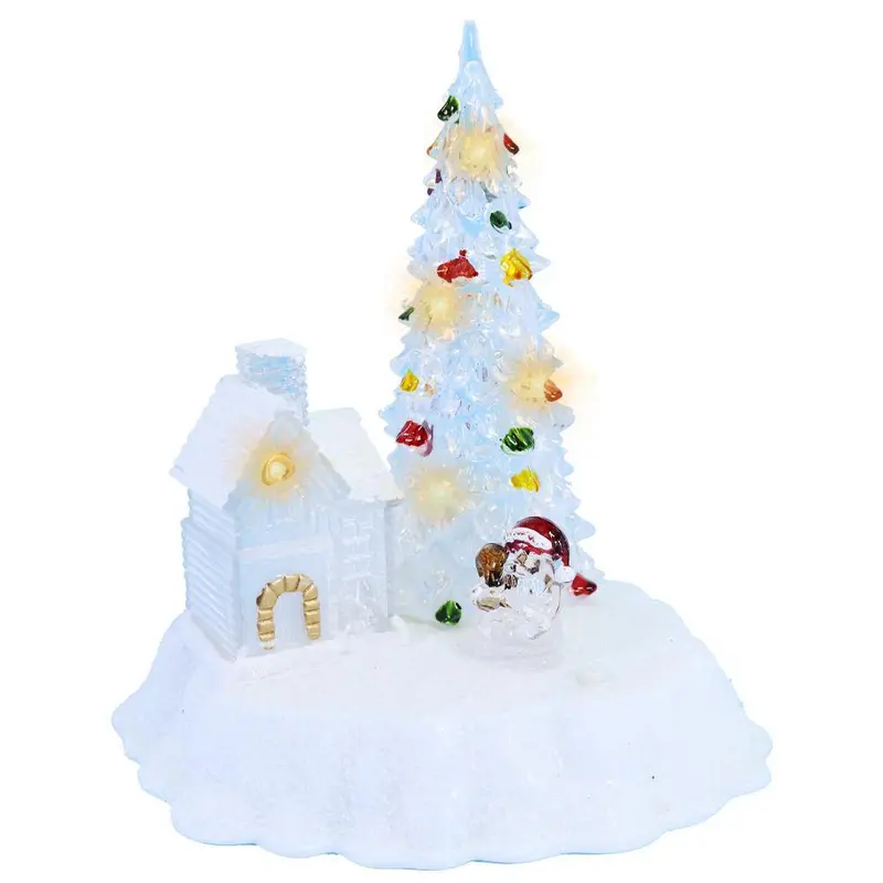 Christmas Plexy Musical Light Up Decoration / Q-826