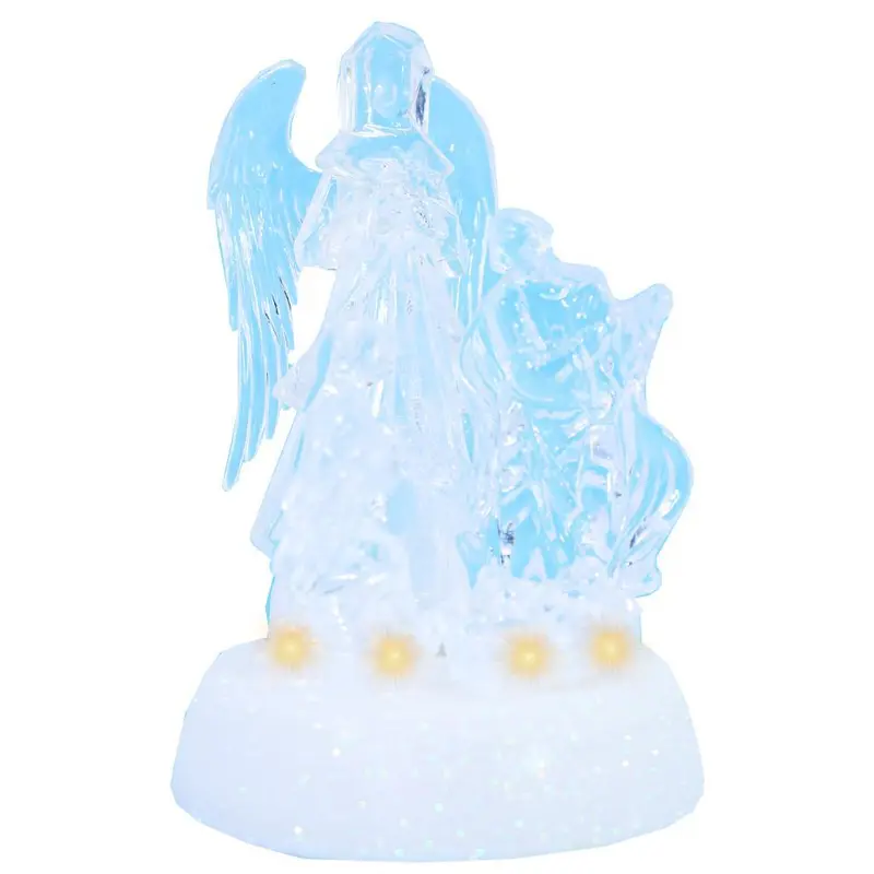 Christmas Angel Plexy Light Up Decoration / Q-711