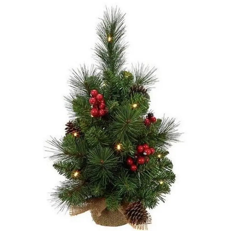Christmas Plant Pot Tree 50 cm with 10 Led Light