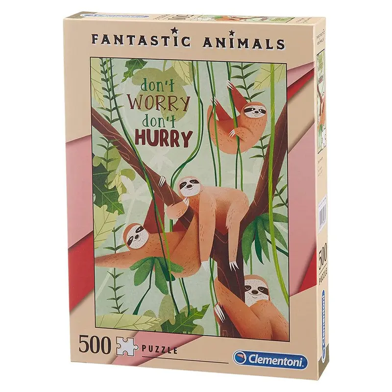 Clementoni Fantastic Animals 3 Puzzle 500 pcs