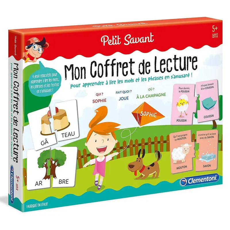 Clementoni  My Reading Box - French
