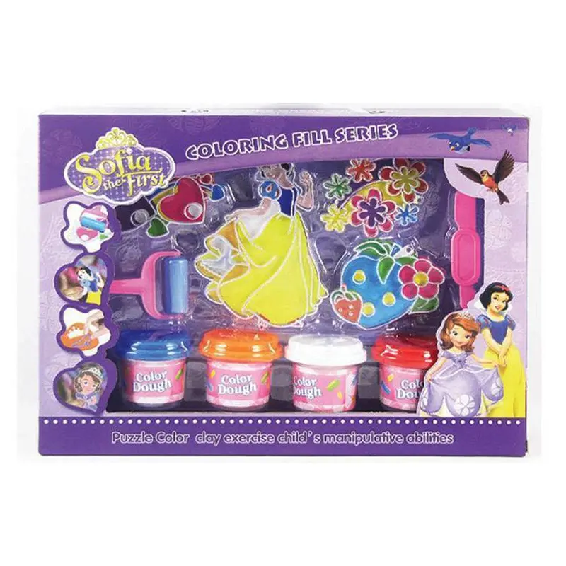 Coloring Fill Play Dough SeriesPrincess