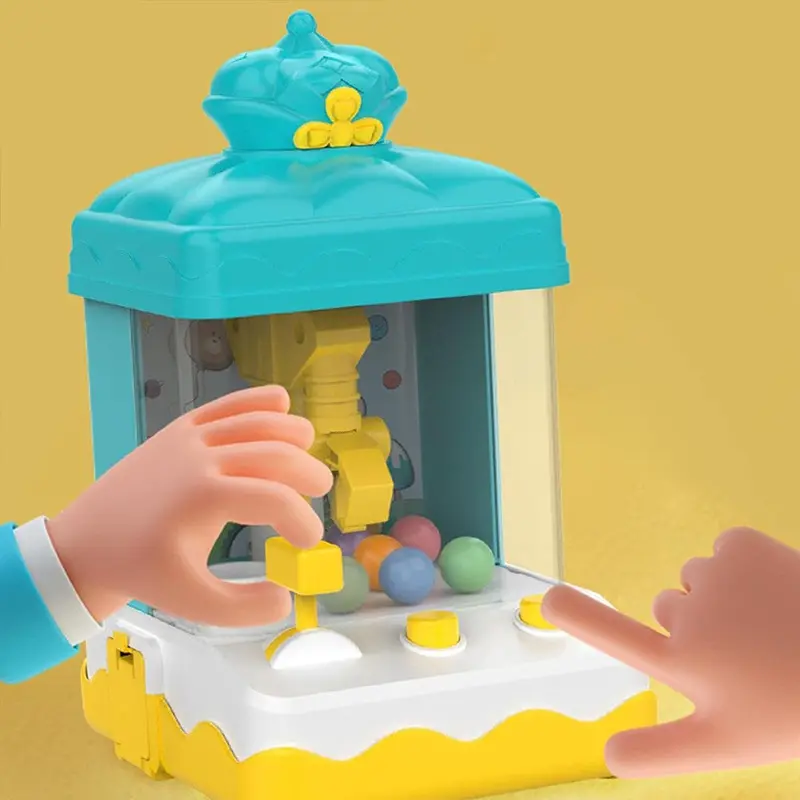 Claw Dispenser Toy Ball Catcher Machine ToyPink