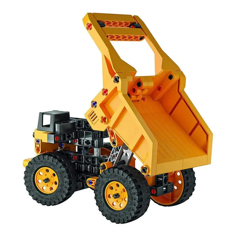 Clementoni Science and construction game, Mining trucks - French