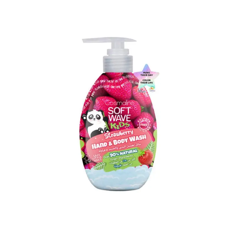 Cosmaline SOFT WAVE KIDS HAND AND BODY WASH STRAWBERRY 550ml / B0004014