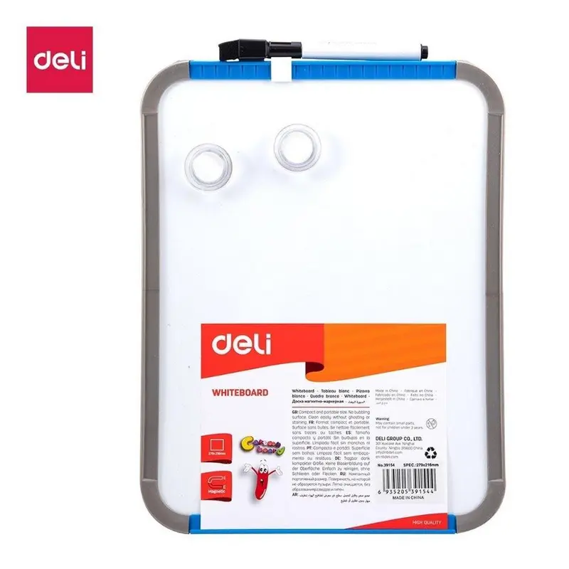 Deli 39154 White Magnetic BoardBlue
