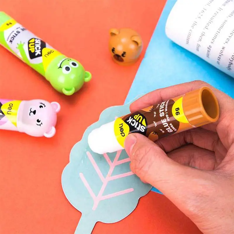 Deli 6366A Animal Shape Glue Stick 9gPink