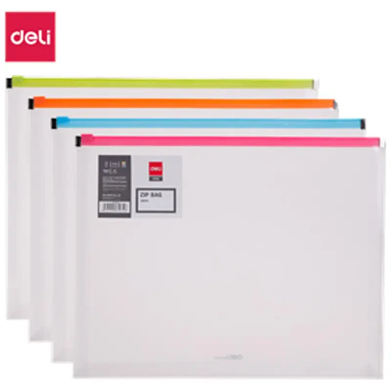 DELI E38975 Zip Bag A4