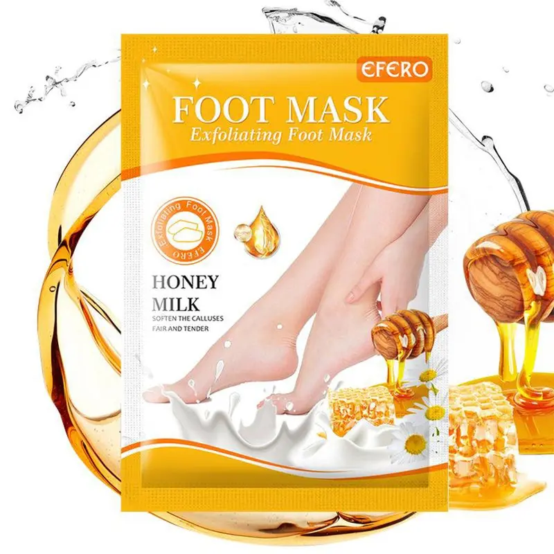 Efero Honey Milk Exfoliating Feet Mask