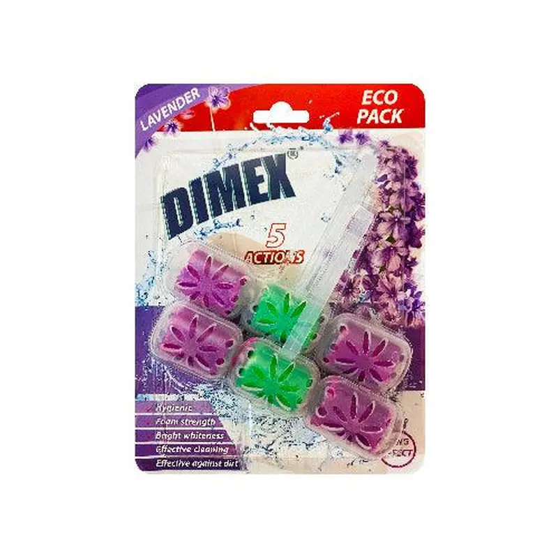 Elsada Dimex Bowl Cleaning Blocks - Eco Pack - Lavender 2 Pcs