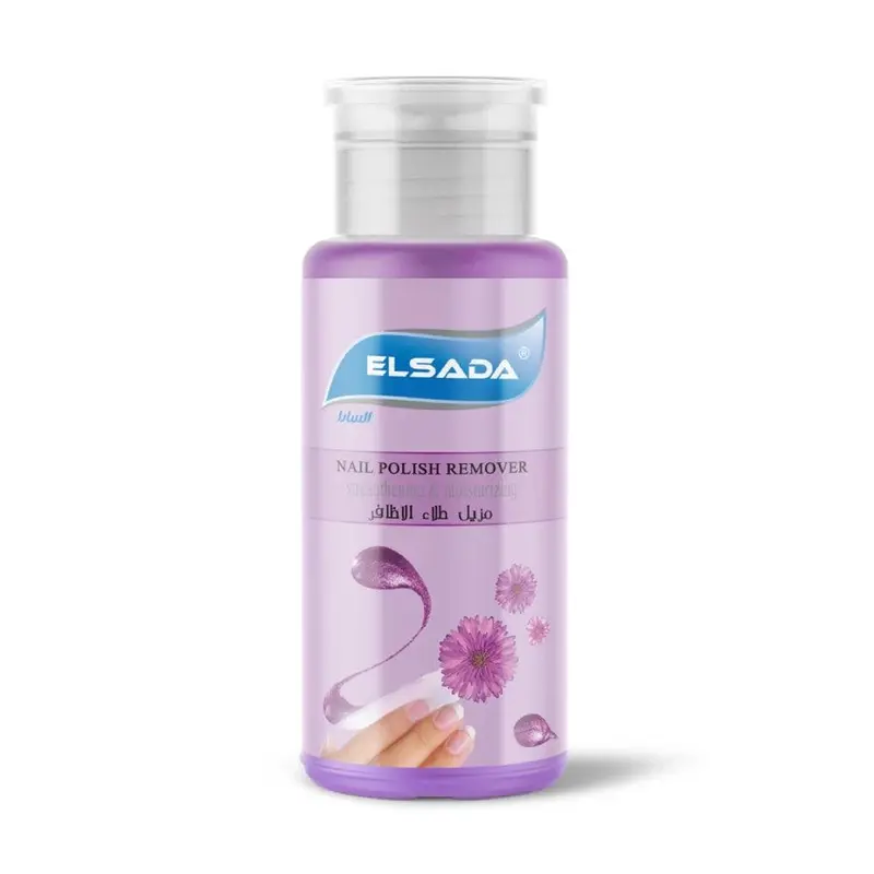 Elsada Nail Polish Remover 200 ml / Purple