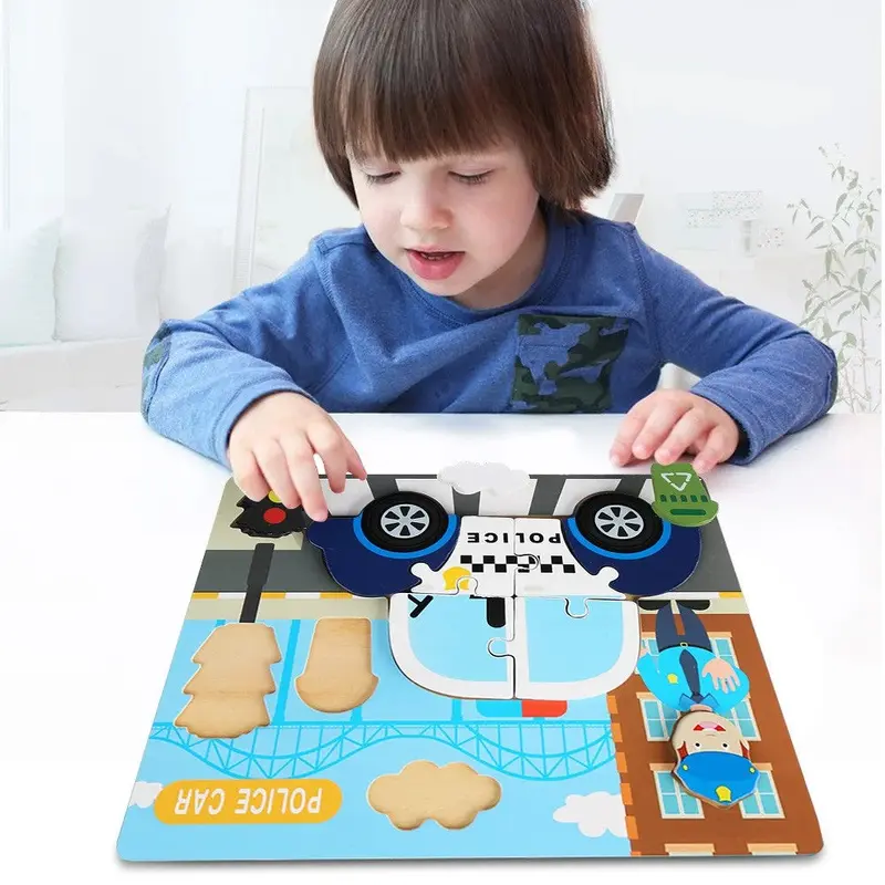 Engaging Wooden Animal Puzzles for Inquisitive KidsTyrannosaurus Rex