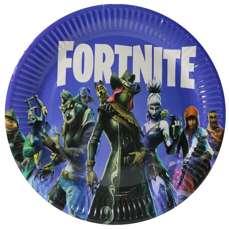 Fortnite Paper Plate 18 cm (10PCS) J-502