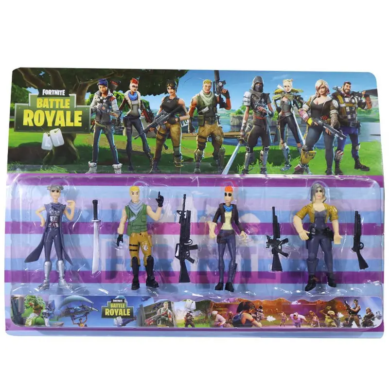Fortnite Set Of 4 Random  Action Figure