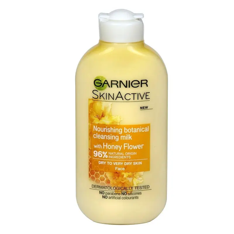 GARNIER SkinActive Nourishing Botanical Cleansing Milk with Honey Flower 200ml