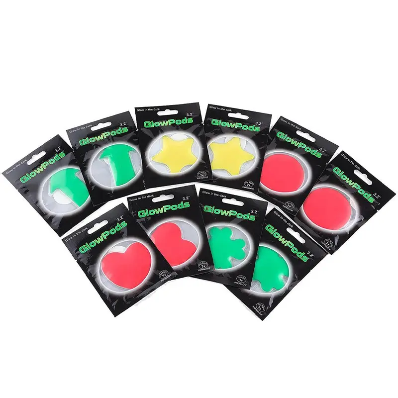 Glow In The Dark Wall StickersStar / Red