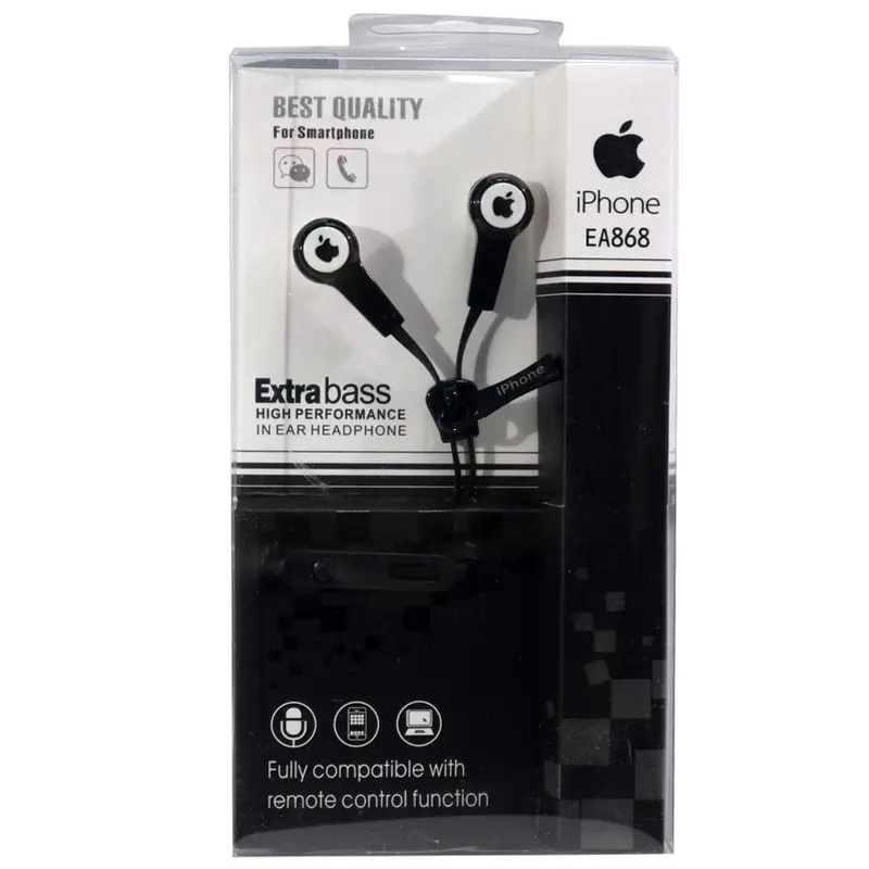 Headphone Extra bass EA868 (iphone/samsung/oppo/vivo/ni)Iphone