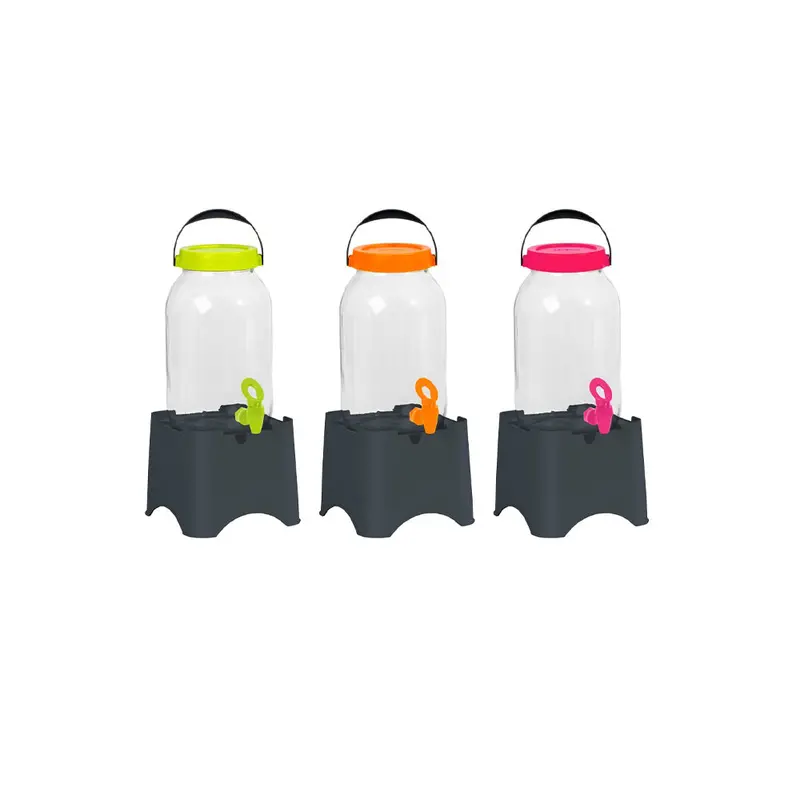 Herevin Beverage Dispenser With Stand 5 Lt (Net)Orange