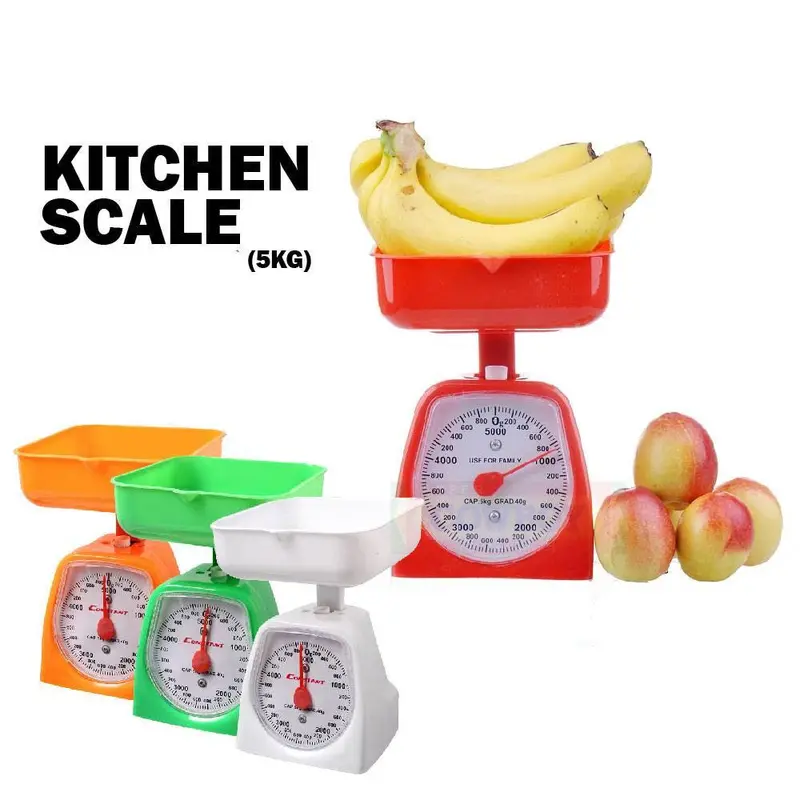 High Quality Kitchen Scale (Random Color) 5kgGreen