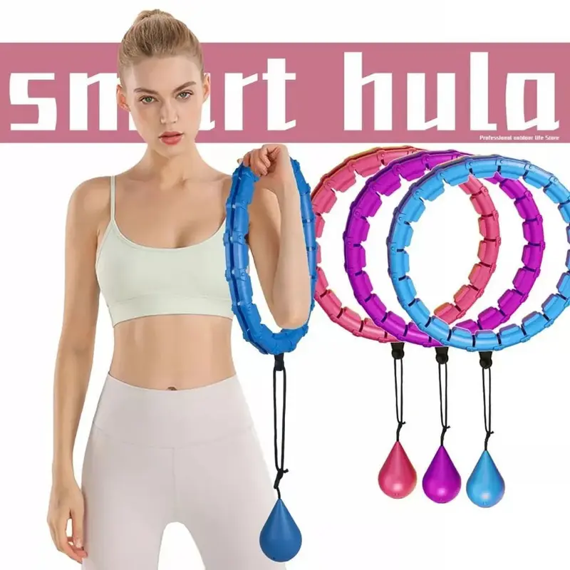 Hula Hoop Foldable MassageBlue