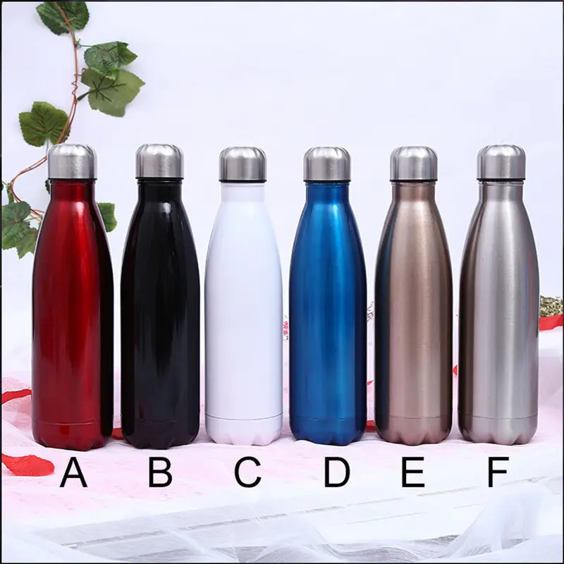 Insulated Thermos Stainless Steel Double Wall Water Travel Bottle / KZ-32Navy
