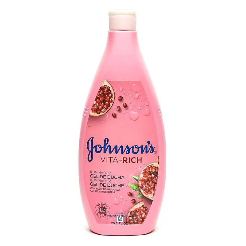 Johnson's Vita Rich pomegranate Body Wash 750ml