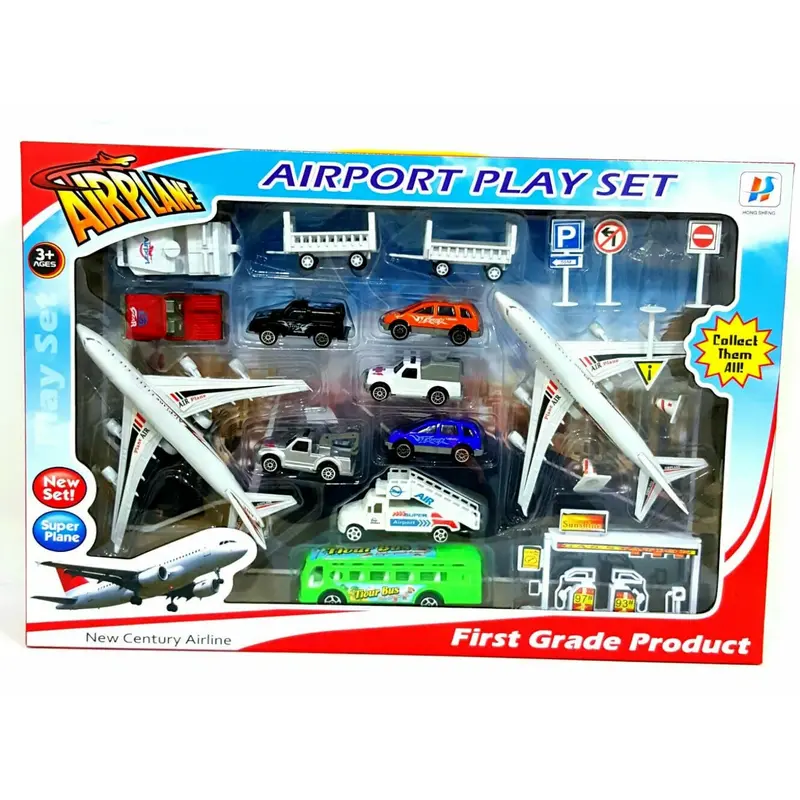 Kids Airport Play Set Airplane