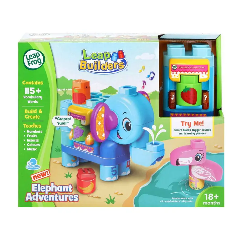LeapFrog LeapBuilders Elephant Adventures