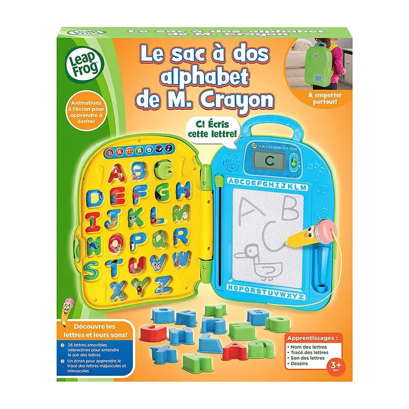 LeapFrog Mr. Pencil's ABC Backpack - French