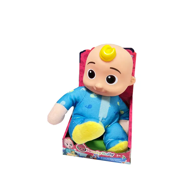 Lovely JJ Cocomelon Small Baby Doll With Sound  / KC22-149Blue