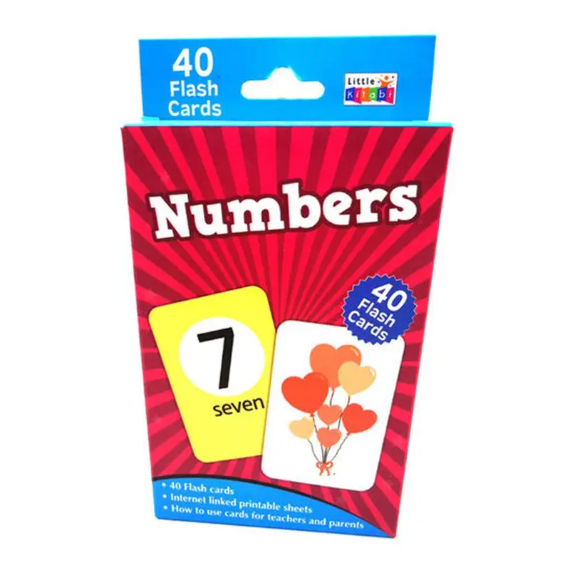 Little kitabi 40 Flash Cards Numbers