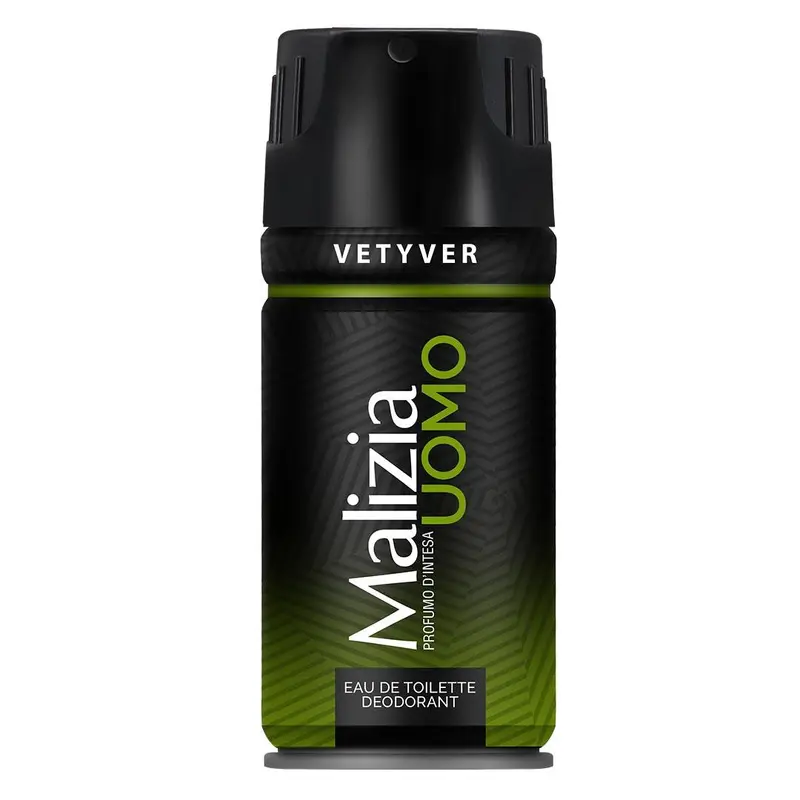 Malizia Uomo Deodorant Vetyver 200 ml