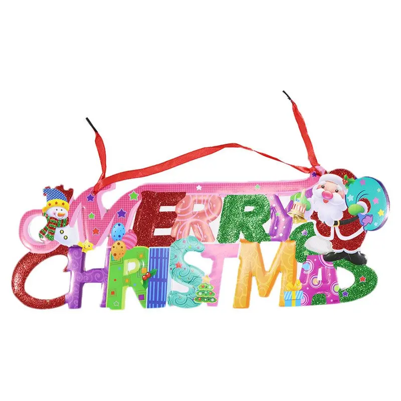 Merry Christmas Foam Door Hanger 42 cm / Q-953