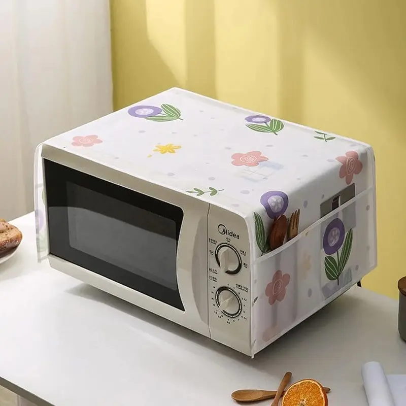 Microwave coverFlowers