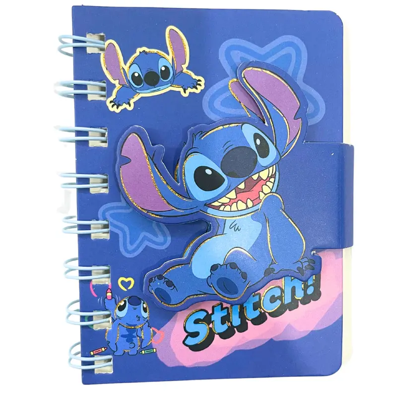 Mini Stich Notebook With ClosureGreen