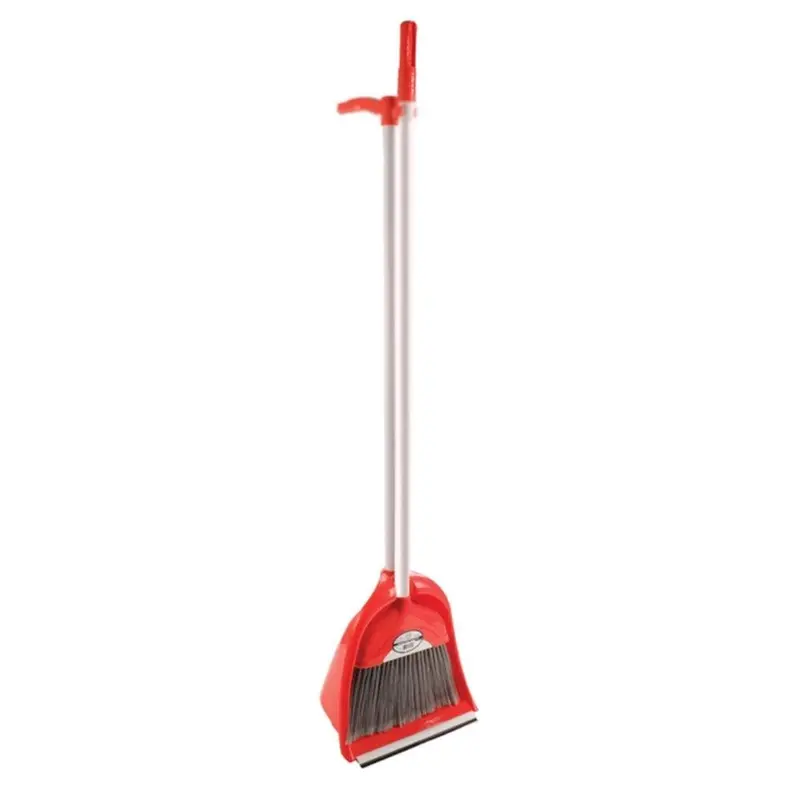 Myden Dustpan with Broom SetRed