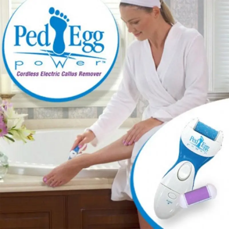 Ped Egg Power Cordless Electric Pedi Roller Foot File