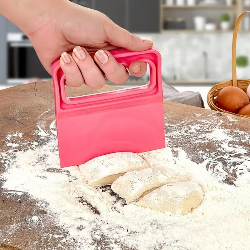 Plastlife Plastic Dough Cutter SpatulaPink