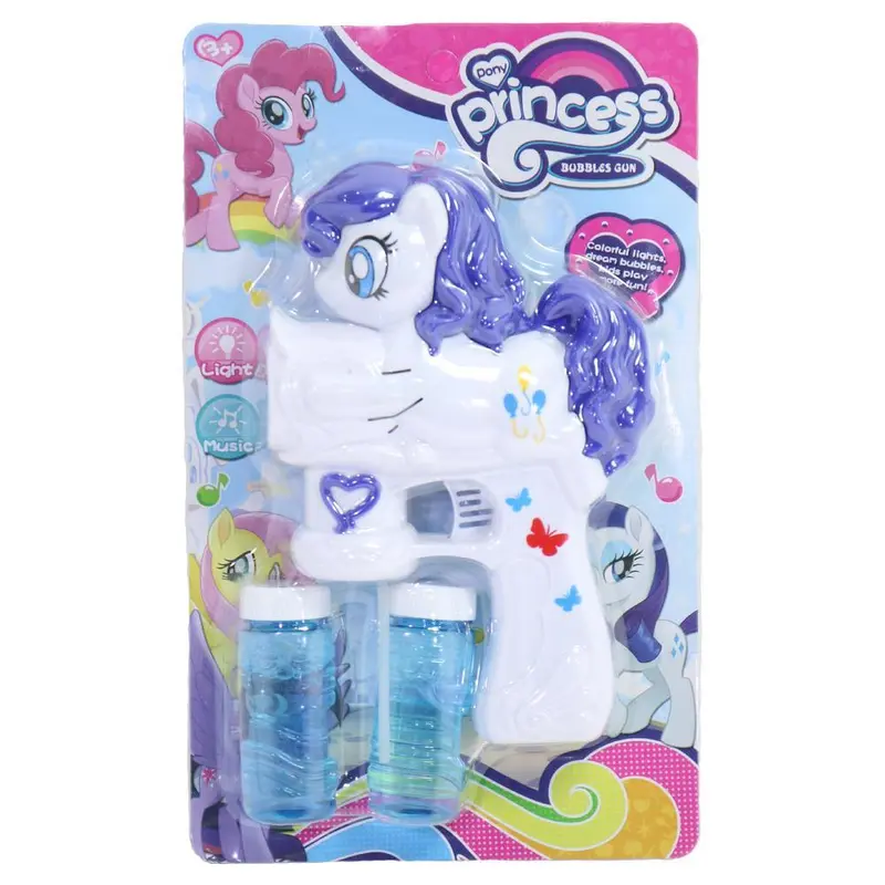 Pony Horse Bubbles GunWhite