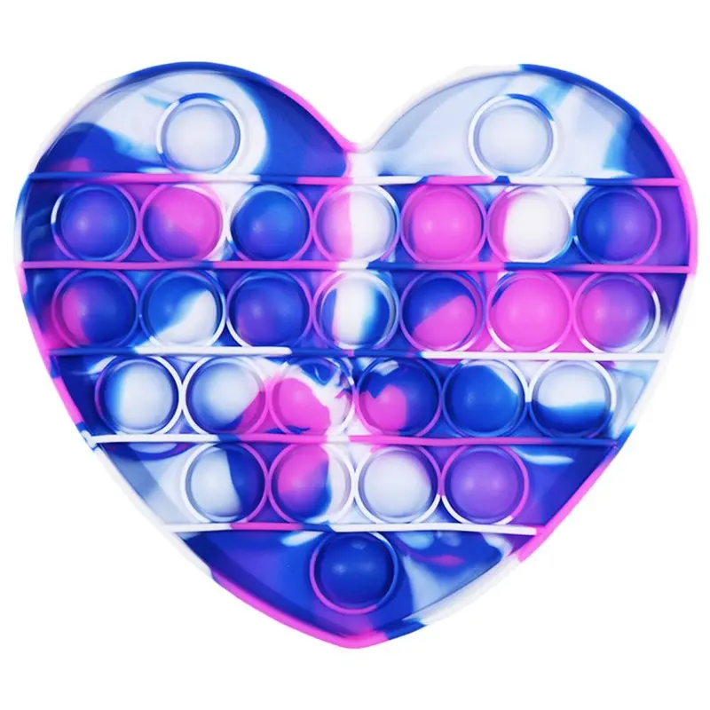 Pop it Fidget Toy Heart Styled / PO-19