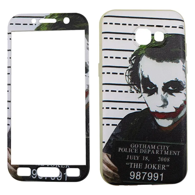 Phone Cover For Samsung A5 2017 2 in 1 Back And FrontJoker