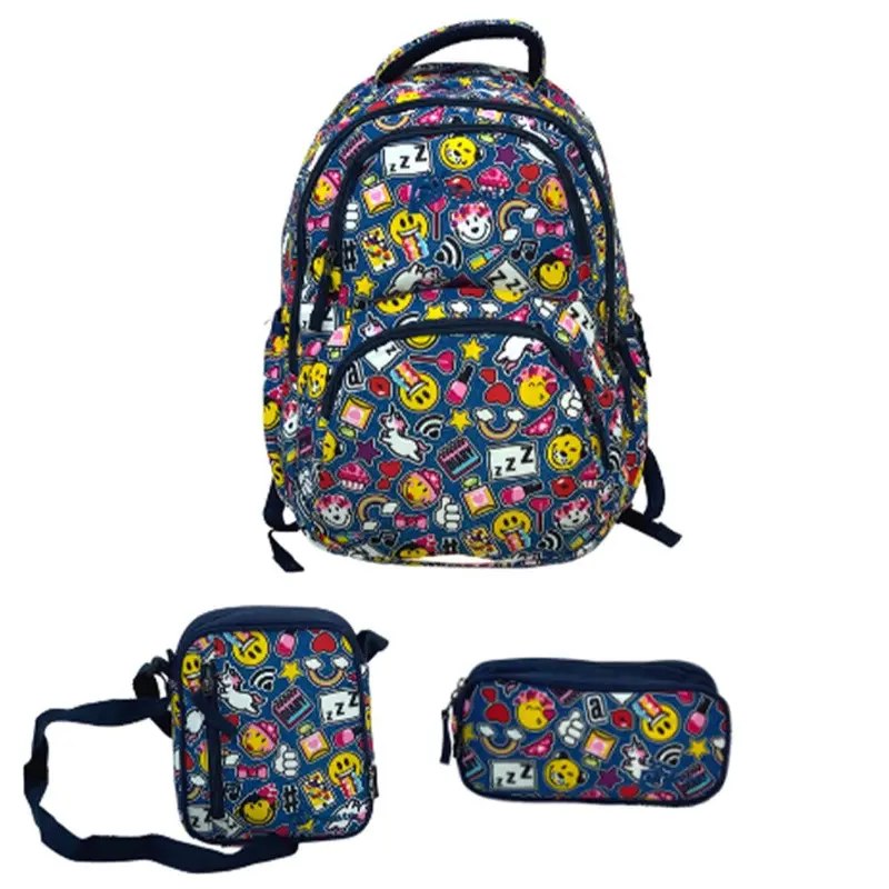 Pronto 18 Inch Chic School Bag Set-5 ( 3 Piece )