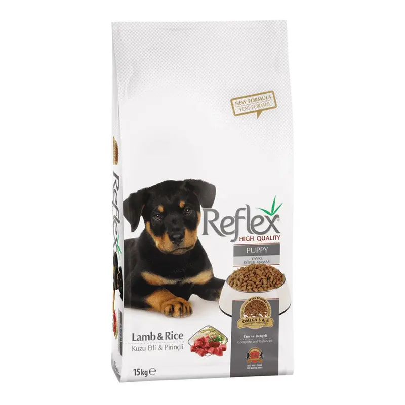 Reflex  Puppy  Food Lamb & Rice 15KG