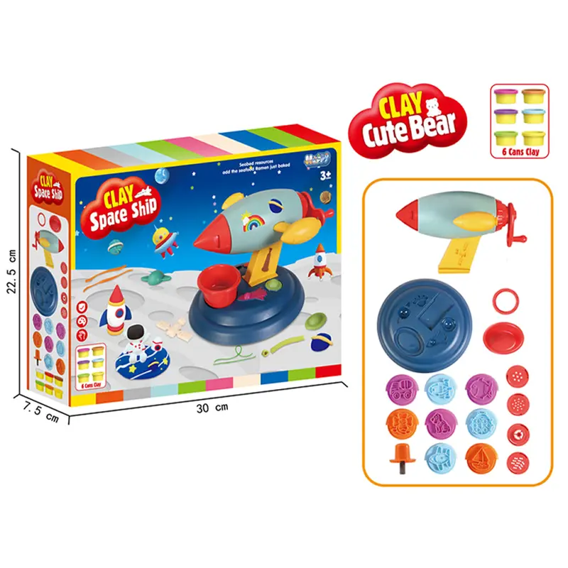 Rocket Machine Play Dough Set - Creative Kitchen Creations for Kid