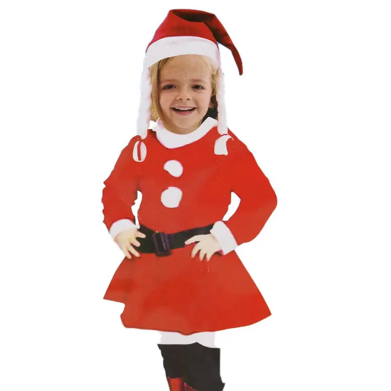 Santa Girls Costume 2-4  years / C-108